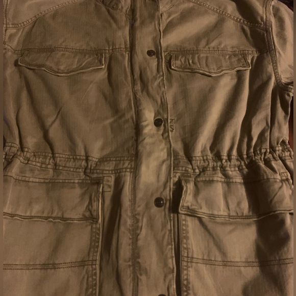 FREE PEOPLE ARYA UTILITY JACKET M DRIED HERB NWT - Picture 6 of 16